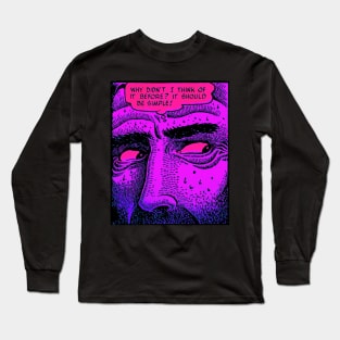 Horror of the Brain-Bats (psych) Long Sleeve T-Shirt